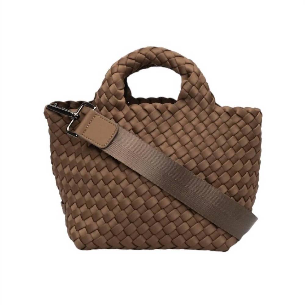 NEW NAGHEDI women's st. barths petit bag in mink